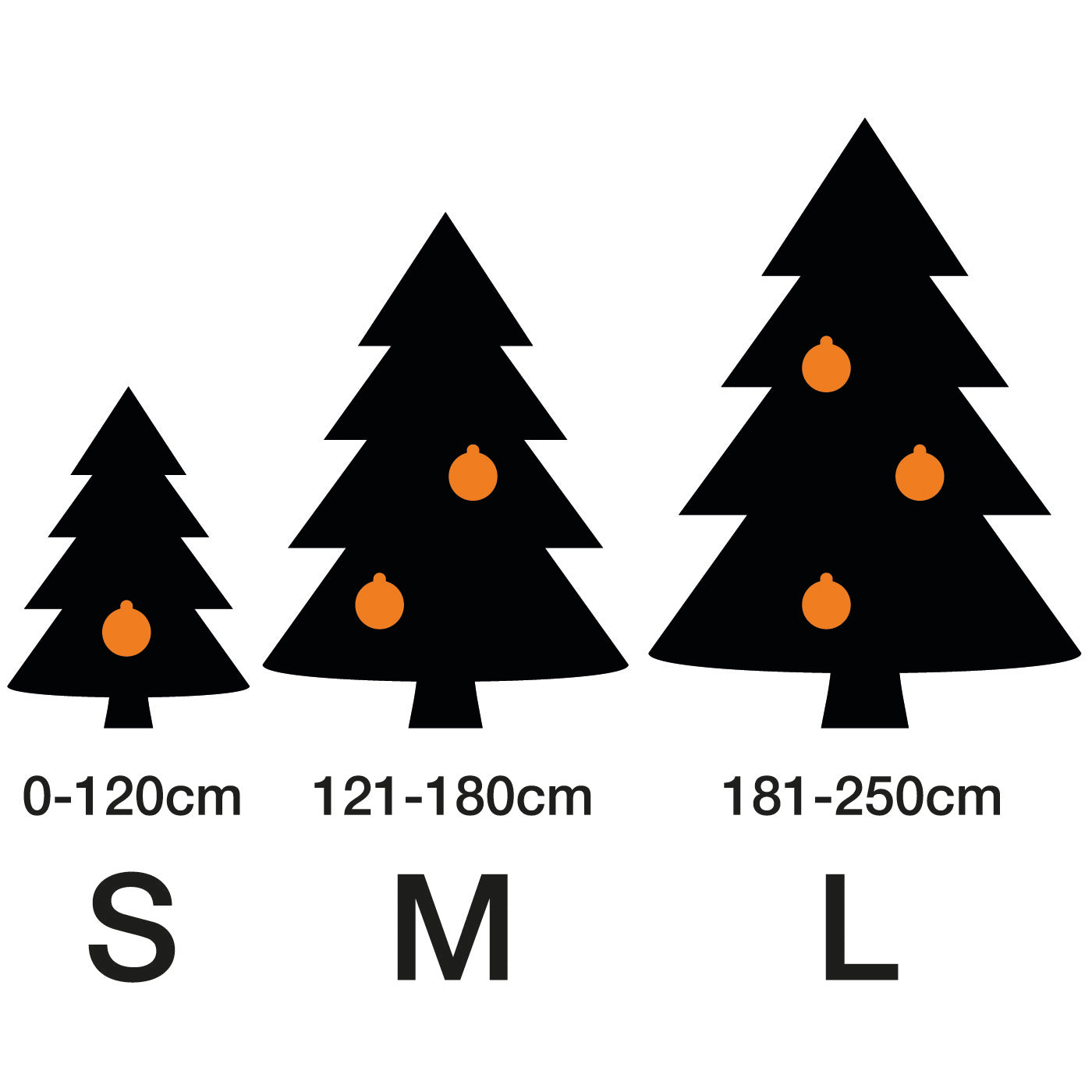 Kerstbal met ABC-poeder